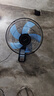 美的（Midea）【五叶飓风】工业遥控壁扇/挂壁式商居两用风扇/120°广角摇头定时电风扇/工厂通风吊扇 FW40-11AR 实拍图