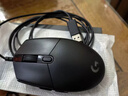 罗技（G）G102第二代游戏鼠标 RGB流光灯效鼠标 轻量化  游戏级8000DPI传感器 黑色 200-8000DPI 实拍图