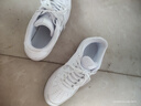 特步板鞋男鞋运动鞋夏季空军一号百搭小白鞋透气耐磨防滑黑色休闲鞋女 特步白【女款透气网孔】 39 脚长男24cm女24.5cm( 新法码39) 实拍图