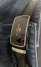 七匹狼皮带男自动扣腰带时尚真牛皮裤腰带商务休闲情人节礼物送老公男友 升级黑色款【双面牛皮·结实耐用】 实拍图