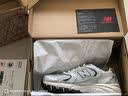 NEW BALANCE NB530官方老爹鞋男鞋女鞋情侣复古夏季透气网面百搭运动休闲鞋 米白/金属银MR530KA 建议拍小半码 38 (脚长23.5cm尺码详询客服) 实拍图