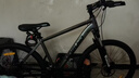 沃雷顿（VORLAD）山地自行车红日300碟刹禧玛诺24速可锁死前叉男士女士通勤单车 灰黑色26*17寸（身高165-180cm） 实拍图