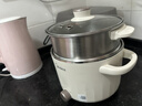 美的（Midea）电煮锅 0涂层不锈钢 宿舍小电锅 多功能家用宿舍泡面小火锅 2.6L蒸煮一体电热锅 XZC2066G 配蒸笼 实拍图