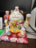 侑家良品12寸招财猫 招财摆件乔迁开业礼物自动摇手大号发财猫礼盒装 实拍图