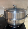 美厨（MAXCOOK）蒸锅汤锅火锅 304不锈钢28cm单层汤蒸锅 加厚复底汤蒸锅 实拍图