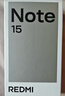 小米REDMI Note15第三代骁龙6 金刚品质 5800mAh大电量 防尘防水 8+128 星辉白 红米5G手机 国家补贴 实拍图