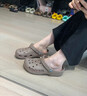 CROCS卡骆驰洞洞鞋贝雅洞洞鞋轻便运动鞋耐磨一脚蹬拖鞋休闲鞋|10126 卵石色-2V3 39 (240mm) 实拍图