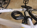 京东京造【150cm加长防盗】自行车锁五位密码锁 电动电瓶车公路山地单车锁 实拍图