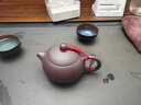 束氏宜兴原矿紫泥手工紫砂壶紫泥手工制作紫砂茶具养生壶泡茶壶礼盒 实拍图