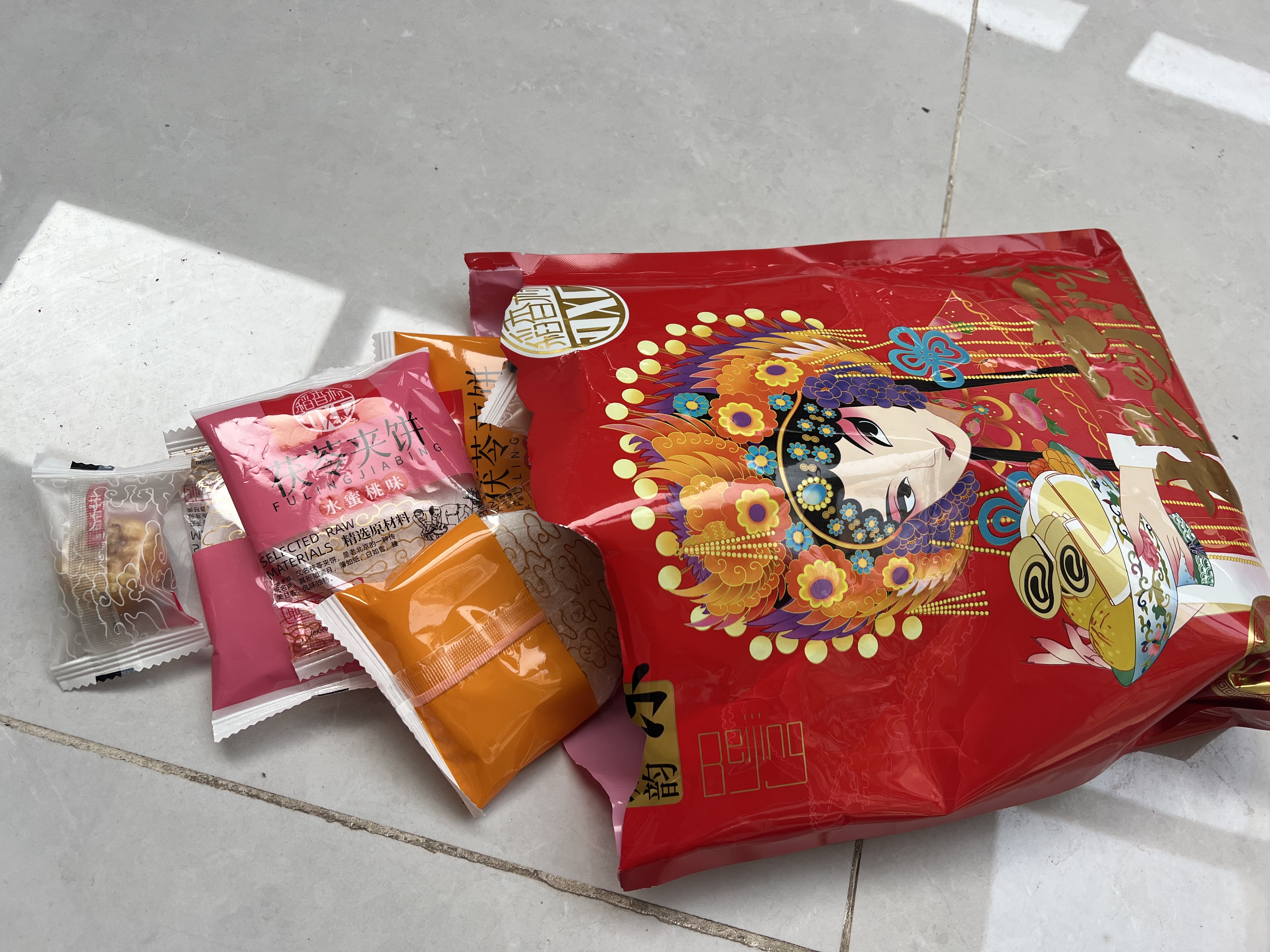 稻香村北京特产婚庆伴手礼800g驴打滚艾窝窝茯苓饼京八件北京小吃 实拍图