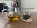 TEAHUE茶杯玻璃泡茶杯茶水分离绿茶杯耐热加厚带过滤男女办公茶道水杯子 实拍图