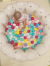 BG-BABYGO海洋球婴儿玩具波波球可啃咬儿童室内游戏彩色球升级7cm尺寸100个 实拍图
