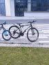 EG7 变速死飞山地车自行车成人实心胎轻便单车活飞公路赛车学生男女 24速60刀-纯黑色【破风刀轮】 实拍图