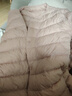 雪中飞羽绒内胆女轻薄羽绒服女短款新款内搭外穿修身 浅粉色 M (160) 实拍图