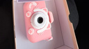 活石（LIVING STONES）儿童相机照相机7-14岁3-6高清数码拍照玩具女孩生日礼物12岁宝宝5 粉128G丨9600w双摄+全包硅胶+礼盒 学生迷你相机六一儿童节礼物给女生 实拍图