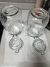 喜碧（Scybe）玻璃密封罐泡酒容器泡菜坛子蜂蜜瓶罐头瓶储物罐斯格1500ml 2只 实拍图