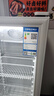 澳柯玛（AUCMA）展示柜冷藏保鲜柜单门立式饮料柜商用冰箱冷柜啤酒柜超市冰柜冷饮陈列柜大容量 229升丨风冷除霜丨1级能效 229SNEB白色 实拍图