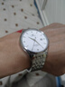 天王（TIAN WANG）手表男士钢带自动机械表商务防水情侣腕表情人节礼物送男友5876 【升级版】白盘机械男表 实拍图