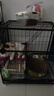 京喜自营-专用品牌猫笼子超大室内猫别墅多层猫舍送货上门 方管款-黑色双层85*60.5*95 套餐一：三件套 实拍图