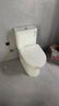 九牧（JOMOO）马桶家用暴风大冲力抗菌釉面一键快拆盖板除臭抗菌坐便器 金榜爆款年销超10万+11173 305坑距【290-390以内选择】 实拍图