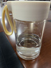 富光清然玻璃杯 高硼硅玻璃水杯子 女生便携牛奶咖啡刻度茶杯330ml 实拍图