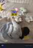 童泰（TONGTAI）婴儿连体衣秋冬季纯棉保暖宝宝衣服新生儿哈衣爬服睡衣蓝色73cm 实拍图