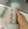 Keep哑铃女士健身家用彩色浸塑环保手铃亚铃全身塑形浅绿1.5kg*2 实拍图