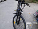 永久锂电池助力电动自行车禧玛诺变速超长续航山地车男女士双碟刹单车 F58摩天灰【助力续航约20-30KM】线碟 26英寸 实拍图
