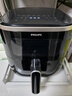 飞利浦（PHILIPS）海星空气炸锅 可视不用翻面 家用5.6L大容量 精准控温 智能触屏 送礼必备 多功能全自动 HD9257/80 实拍图
