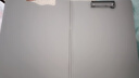 得力（deli）A4竖式折页板夹会议夹 加厚硬文件夹 诗朗诵签约夹板 试卷收纳夹5016白色 实拍图