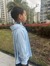 牧萌儿童防晒衣男女童防晒服夏季冰丝凉感宝宝防晒外套披肩 北极熊 XL 实拍图