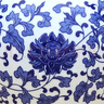 傲世景德镇陶瓷器青花瓷花瓶工艺品客厅摆件玄关办公室博古架装饰品 青花缠枝莲赏瓶+底座+证书 实拍图