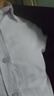 南极人衬衫男纯色长袖商务衬衫男士棉质舒适衬衣外套修身白衬衫男2XL 实拍图