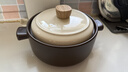 苏泊尔（SUPOR）(SUPOR)砂锅陶瓷煲炖锅家用陶瓷锅高温不易开裂燃气明火专用3L 实拍图