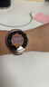 华为HUAWEI WATCH 5 42mm高端款烁金色904L不锈钢表壳晨曦金钛金属表带X-TAP智感窗 实拍图
