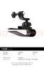 SUREWO适用dji大疆gopro运动相机汽车遮阳板夹action5pro/6/4车载固定支架ace pro 2底座夹子nano配件 实拍图