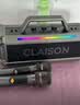 CLAISON【柏林之声】蓝牙音箱高音质音响话筒一体自带声卡广场舞家庭KTV套装户外K歌便携式大功率低音炮 灰色【单话筒】300W丨震撼音效 实拍图