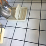 晴画厨房贴纸防水防油耐高温自粘墙纸灶台橱柜保护膜大白格60*500cm 实拍图