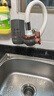 美的（Midea）净水器水龙头过滤器家用自来水滤水器直饮前置过滤器厨房卫生间通用除水垢除余氯双出水可清洗滤芯 一机七芯【五年免换芯】 实拍图