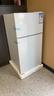 新飞冰箱小型租房用 一级能效冷 藏冷冻两用1-2人家用小冰箱 出租房双门电冰箱办公室两门 26年升级 76A128一级能效【保温升级】白 实拍图