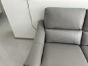 芝华仕头等舱橙意50611B真皮零靠墙电动沙发灰色2.43m简约沙发客厅直排 实拍图