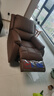 芝华仕（CHEERS）头等舱真皮单人沙发电动多功能半青皮懒人椅明星椅K621朱古力 实拍图