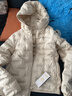 波司登（BOSIDENG）鹅绒羽绒服女士春秋轻薄连帽宽松短款内胆百搭保暖外套 【700+蓬鹅绒】奶油米-奶油欧包【卡码拍大】 M 165/88A 体重约125-140斤 晒单实拍图
