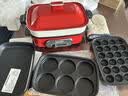 摩飞电器（Morphyrichards）多功能锅家用 鸳鸯锅电火锅专用锅料理锅蒸煮炒一体涮烤肉锅电烤盘分体式多用途电热锅旗舰 MR9088 红色全套六盘 实拍图
