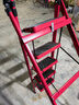 星奇堡 家用梯子工程梯折叠多功能人字梯伸缩室内加厚两用梯子 加厚五步梯-红色 实拍图