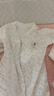 迪士尼婴儿衣服60g新生幼儿连体衣夹棉满月宝宝爬爬服百天睡衣春秋冬季 实拍图