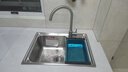 华帝（VATTI）普通厨房水槽S1大单槽拉丝304不锈钢洗菜盆洗碗盆一体成型含龙头 实拍图