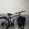 EG7山地自行车成人学生变速越野单车双减震赛车26寸青少年男女公路车 辐条-黑白【减震座鞍 减震前叉】 27.5寸21速【适合：175-190CM】 实拍图