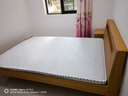 图柔【顺丰闪发】床实木床现代简约双人床主卧大床单人床出租床 单床+5CM床垫+床头柜*1个 1.5*2米 框架结构 实拍图