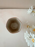 极素青花火石红描金手绘荷韵锦鲤陶瓷茶杯家用高档茶具主人杯茶水杯子 手绘荷韵_六方杯【简装】 129mL 实拍图